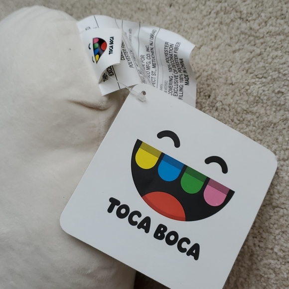Toca Boca Cuddly Nimbus Pillow - Cuddle Cloud Plush Toy Toca Life NEW NWT Anime - Picture 3 of 4